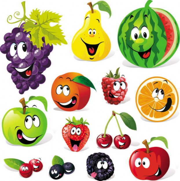 dibuixos-de-fruites-vector-d-39expressio 34-51178